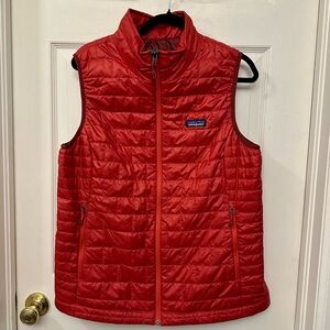 Patagonia Nano Puff Insulated Vest - Women’s; Red, XL